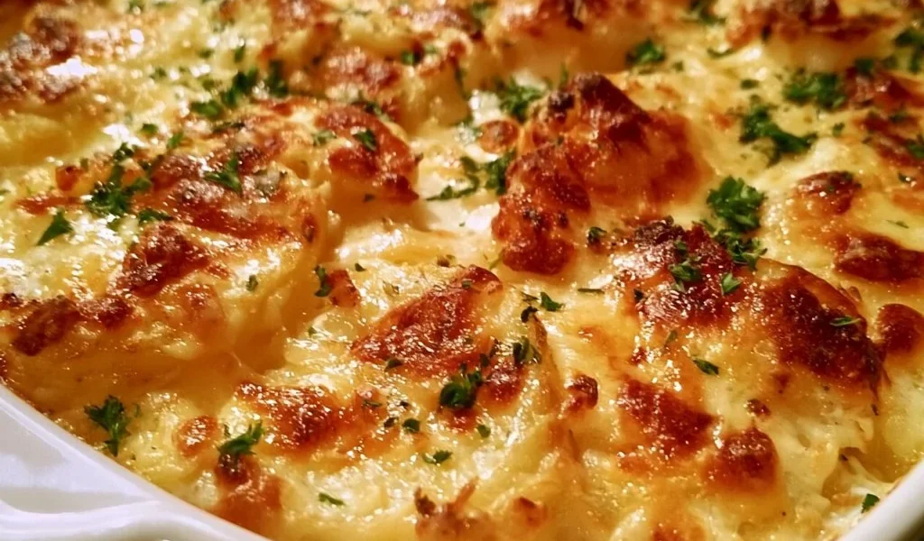 Casseruola di patate cremosa al parmigiano di Ruth's Chris