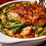 Casseruola di Pollo e Fagiolini di Ruth's Chris Steak House con verdure fresche