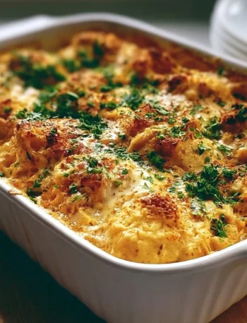 Casseruola di pollo Million Dollar Burroso con ingredienti freschi e saporiti