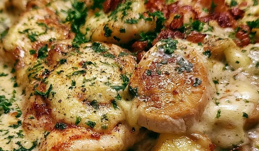 Casseruola di Pollo Svizzero con ingredienti freschi e gusto avvolgente