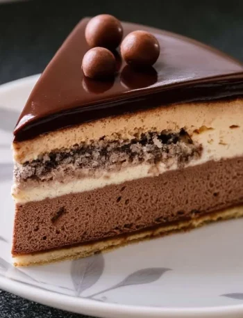 Cheesecake al tiramisù decorato con cacao e caffè