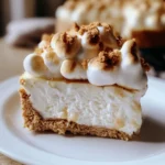 Cheesecake di Marshmallow con una decorazione fantasiosa e colorata