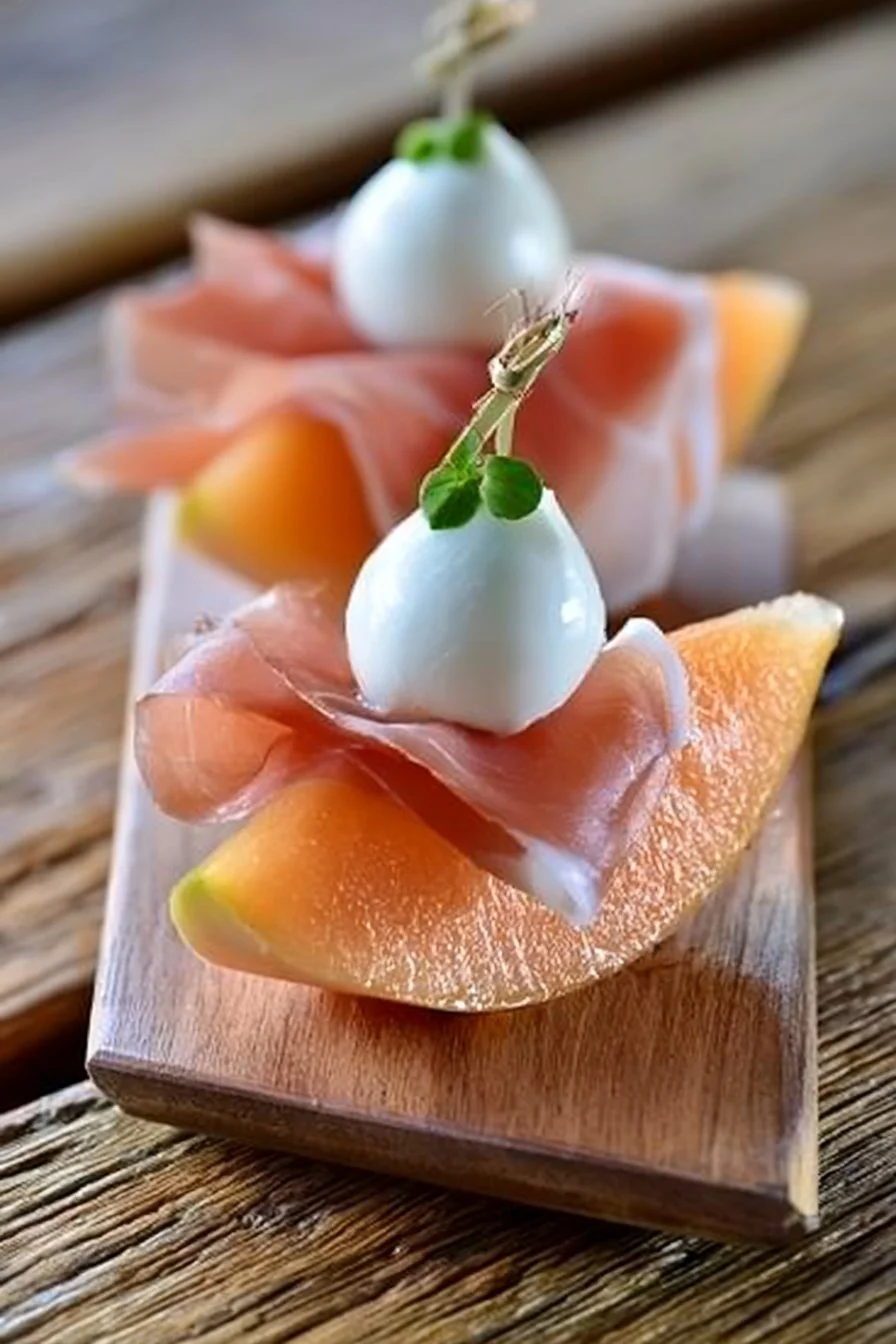 Ciarcia Prosciutto con melone e mozzarella