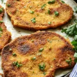 Cotolette di melanzane al forno dorate e croccanti