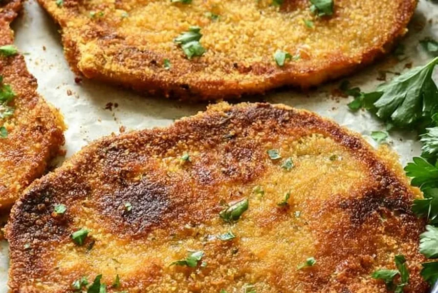 Cotolette di melanzane al forno dorate e croccanti