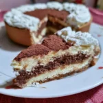 Crostata al Tiramisù con crema di mascarpone e cacao