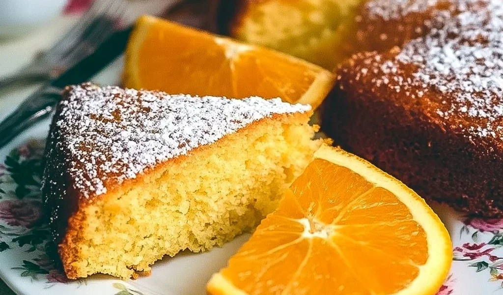 Dolce Morbido alle Arance, un dessert soffice e profumato con arance fresche.