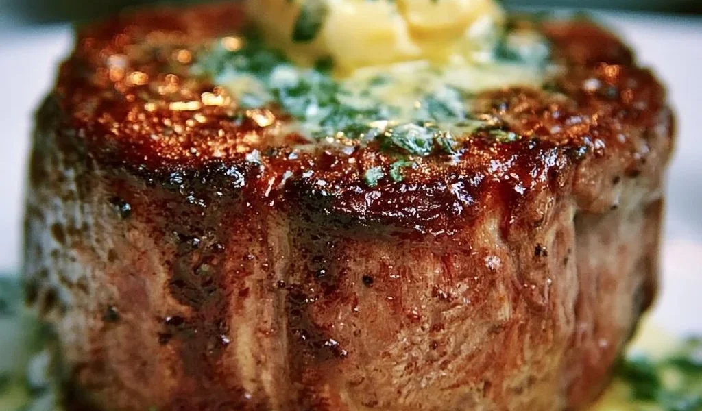 Filet Mignon Sfrigolante di Ruth’s Chris con Burro