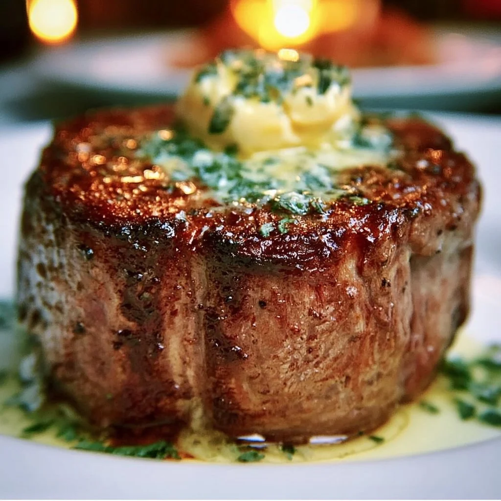 Filet Mignon Sfrigolante di Ruth’s Chris con Burro
