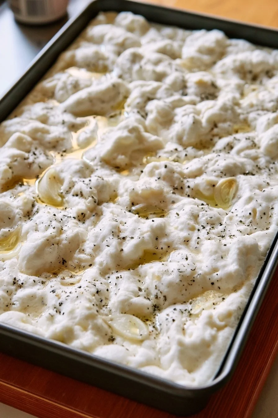 Focaccia con pomodori, aglio e timo | Bake to the roots | Ricetta | Focaccia con rosmarino, Focaccia con timo, ricetta pane focaccia