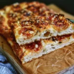 Focaccia Parigina - pane farcito tipico della cucina italiana.