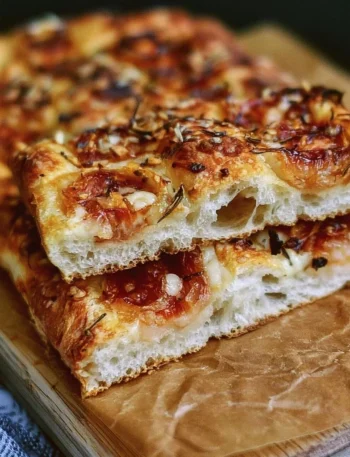 Focaccia Parigina - pane farcito tipico della cucina italiana.