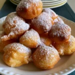Frittelle dolci sofficissime al cucchiaio preparate da Al.ta Cucina
