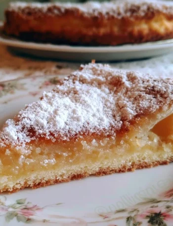 Torta Mazzini dolce tradizionale italiano con sfogliatine