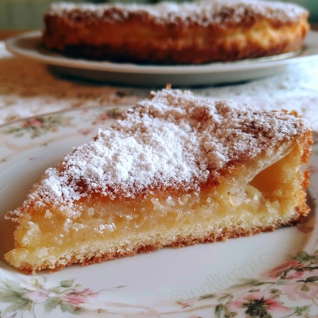 Torta Mazzini dolce tradizionale italiano con sfogliatine