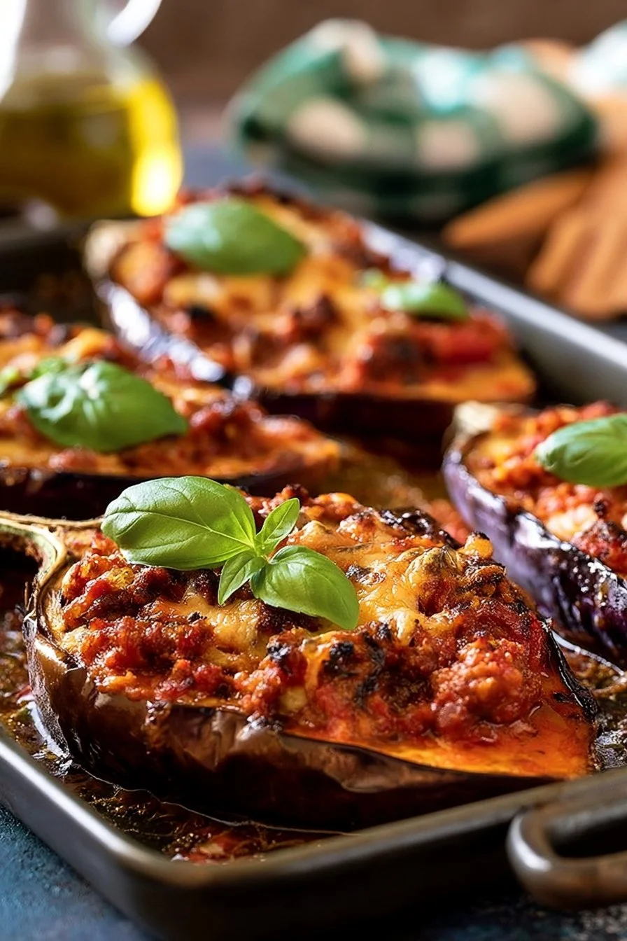 Melanzane Ripiene di Carne