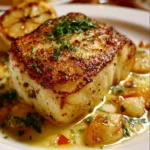 Merluzzo Cileno servito al ristorante Ruth's Chris