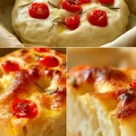 Mini Focaccia Senza Impasto croccante e gustosa