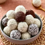 Palline di cocco e ricotta, dolce facile da preparare e gustoso.