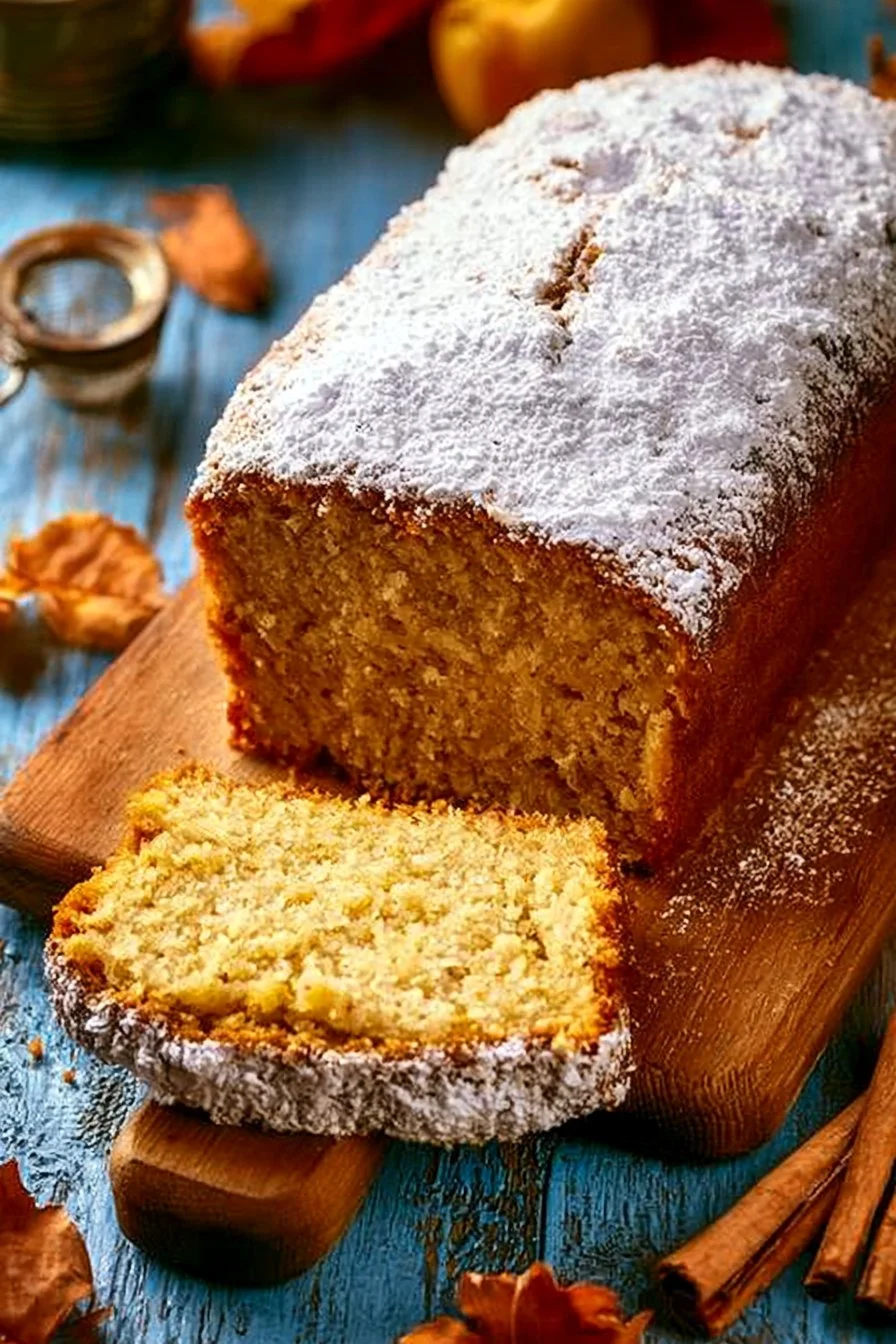 Plumcake di mele e avena