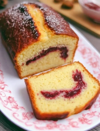 Plumcake preparato con yogurt e marmellata, dolce irresistibile