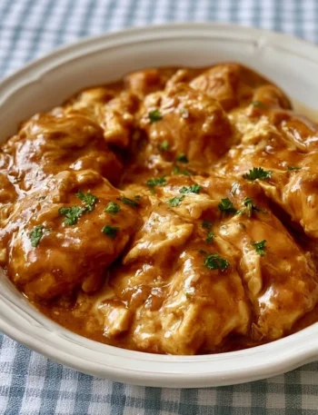 Pollo al Burro di Arachidi cotto lentamente in pentola
