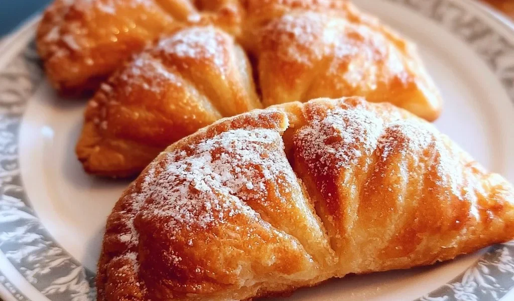 Sfogliatine alle Mele croccanti con ripieno di mele fresche