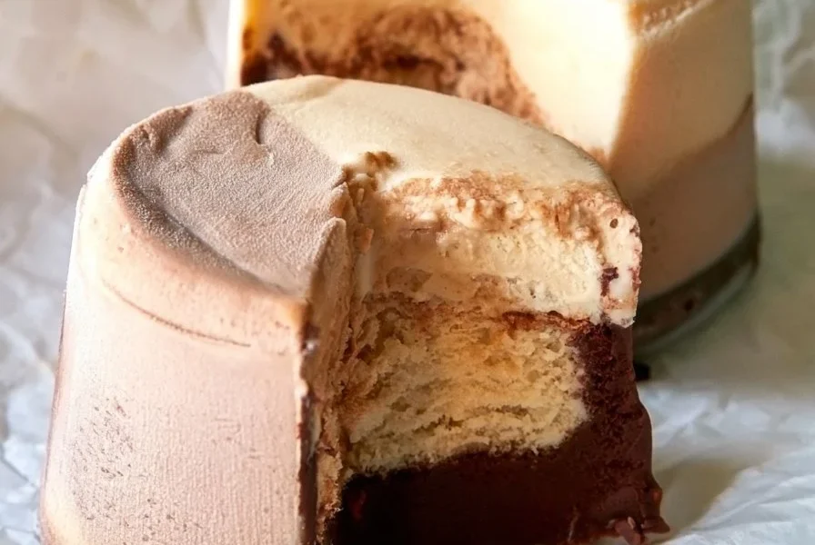 Spumone Salentino, un gelato tradizionale del Salento con diversi strati di sapore.