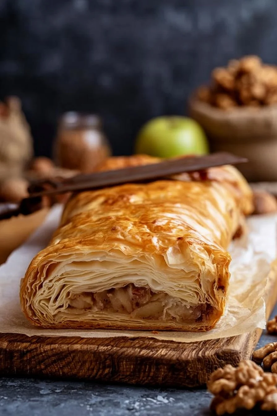 Strudel di Mele con Pasta Fillo