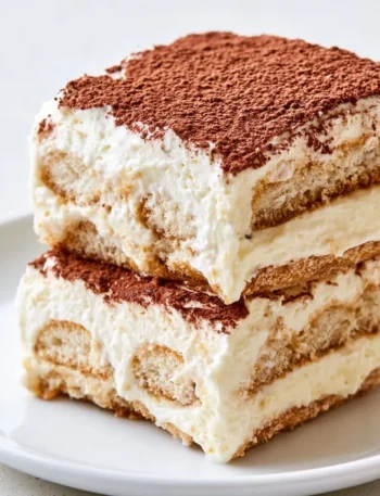 Tiramisù facile da preparare con ingredienti freschi e gustosi.