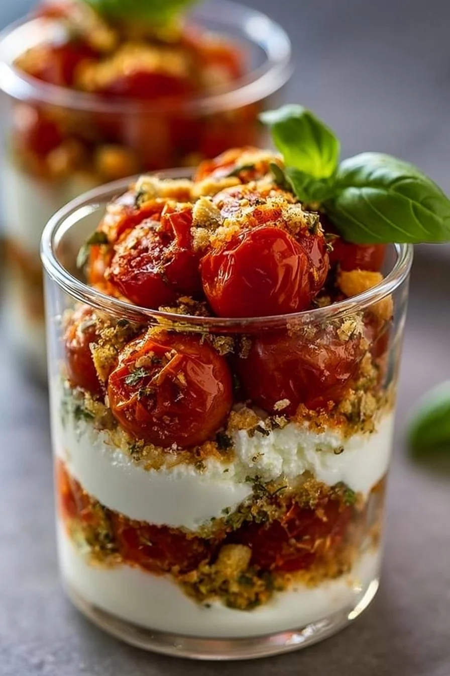 Tiramisu Salato Pomodori e Mozza