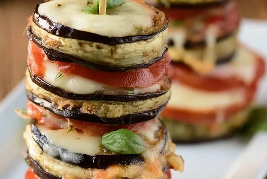 Torrette di melanzane farcite con ingredienti freschi e gustosi