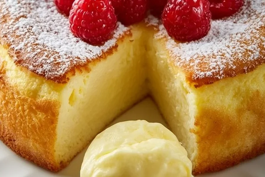 Torta allo Yogurt decorata e pronta da servire