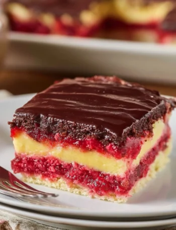 Zuppa inglese con pan di spagna e crema, dolce tradizionale toscano