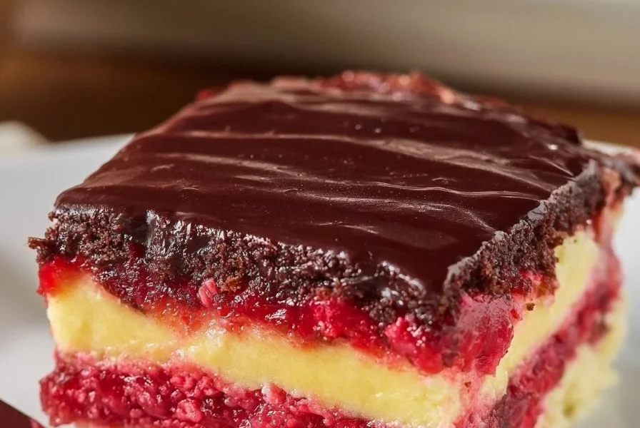 Zuppa inglese con pan di spagna e crema, dolce tradizionale toscano