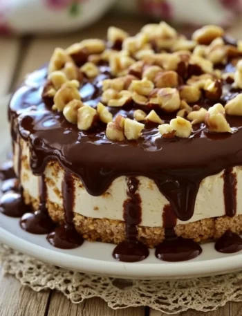 Torta cuore di panna decorata con panna montata e fragole fresche
