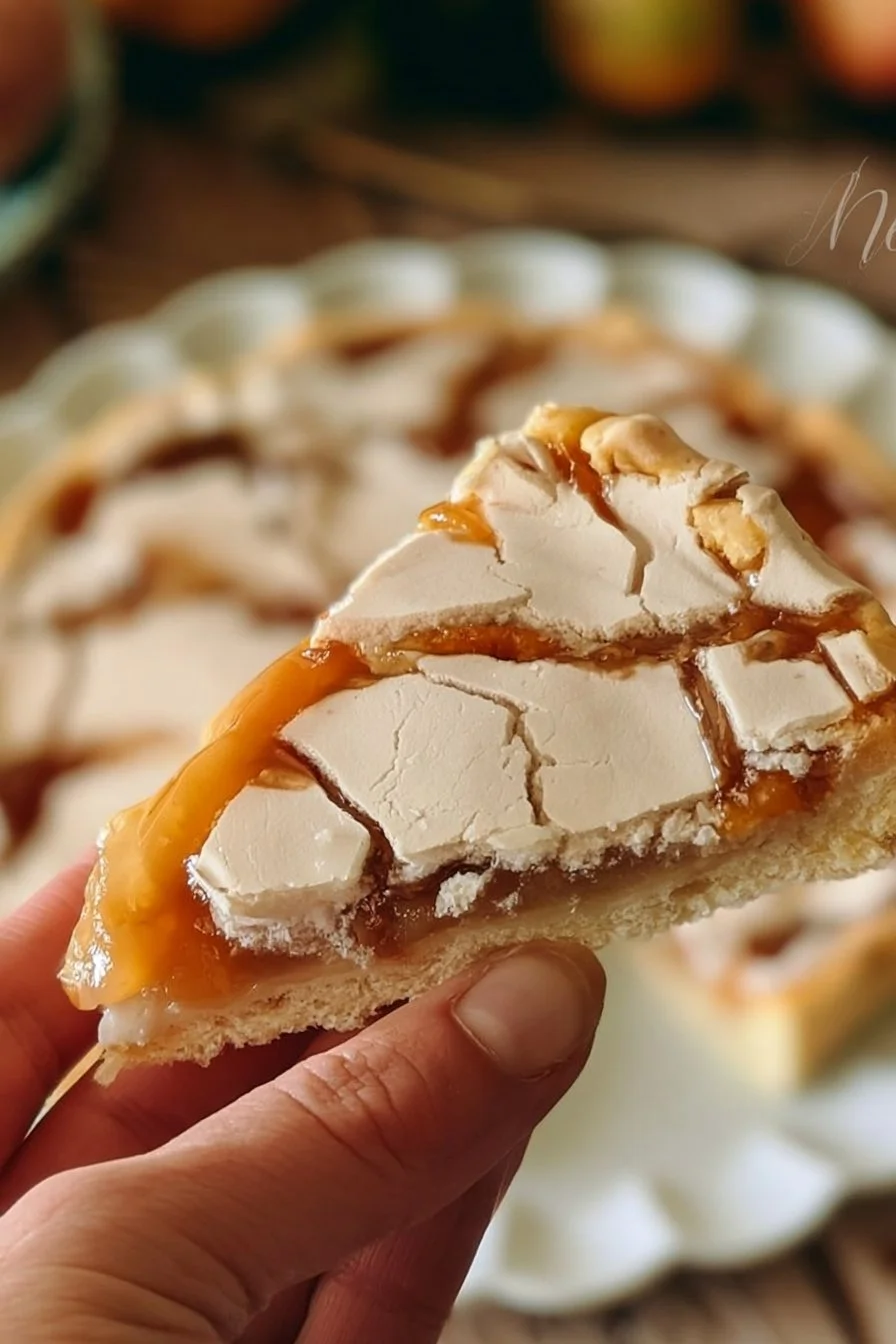 Torta di mele glassata senza bilancia