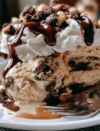 Torta Gelato con Impasto di Biscotti, dessert fresco e goloso