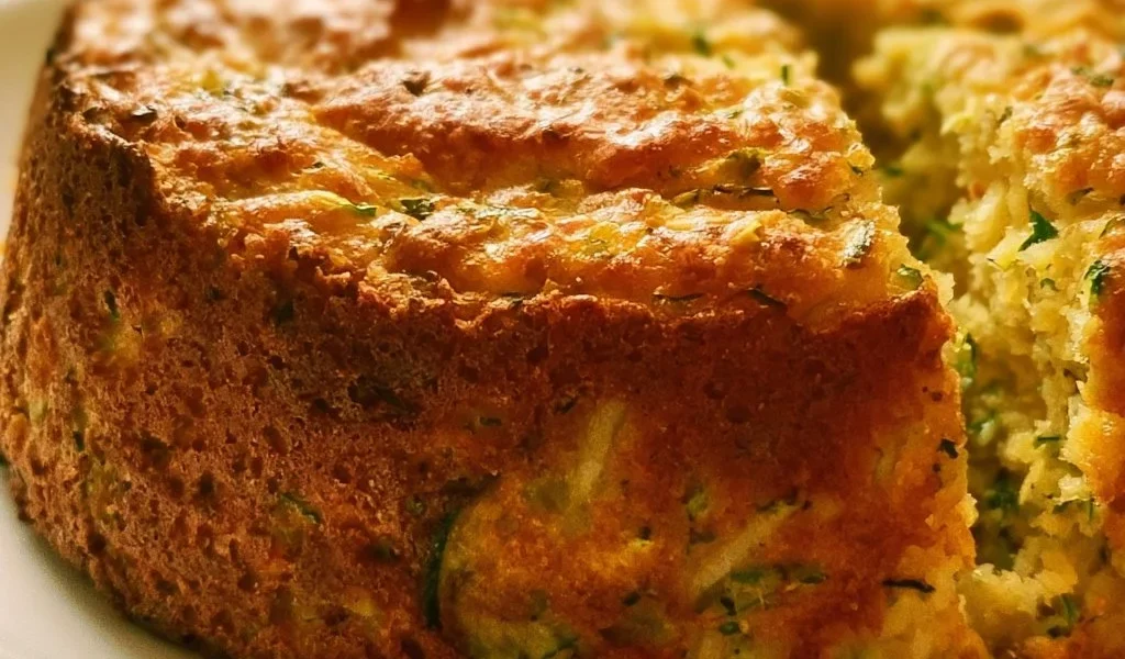 Torta Invisibile di Zucchine fresca e appetitosa