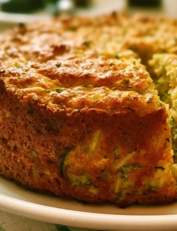 Torta Invisibile di Zucchine fresca e appetitosa