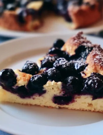 Torta proteica ai mirtilli - Spuntino sano e ricco di proteine