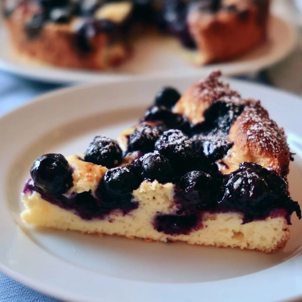 Torta proteica ai mirtilli - Spuntino sano e ricco di proteine