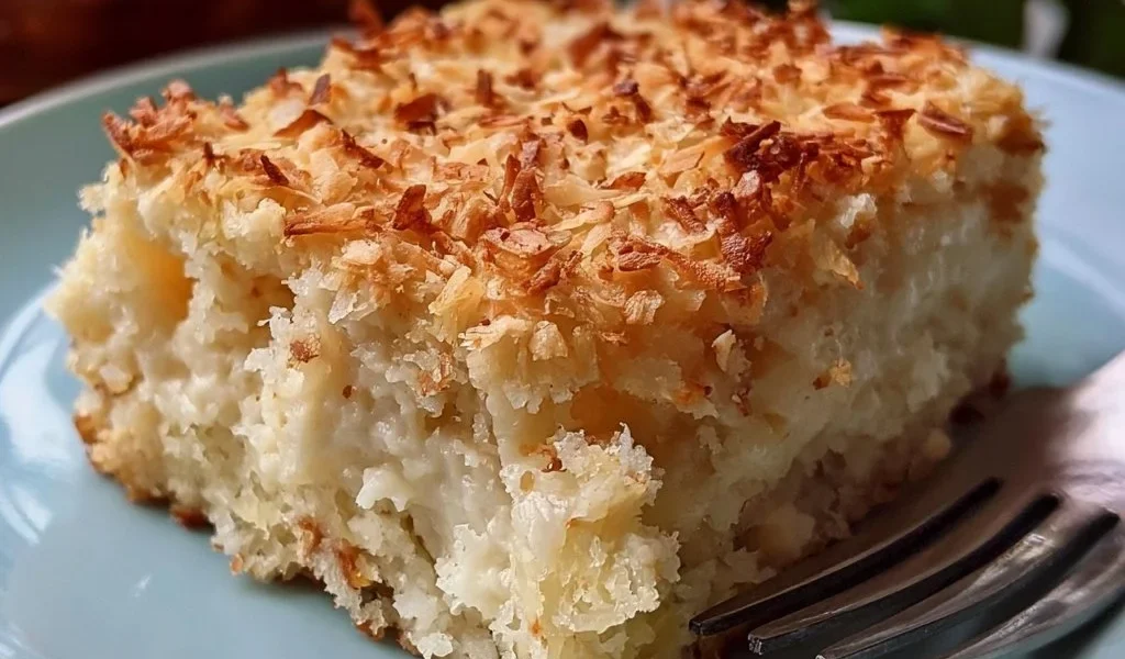Torta Scombussolata al Cocco Croccante, dolce delizioso e croccante