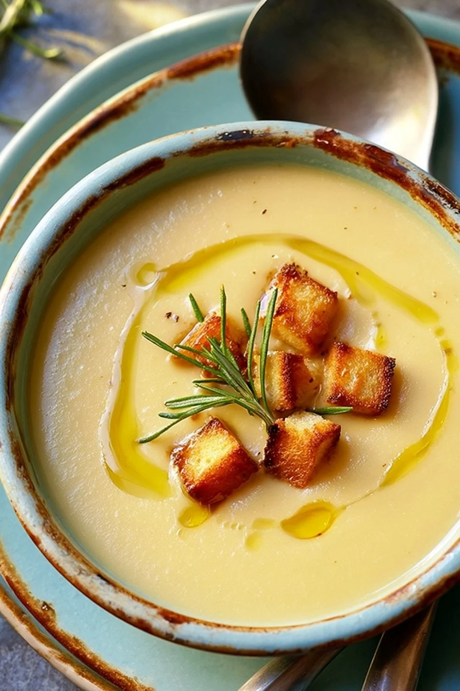 Vellutata di Cavolfiore con Patate e Porri | Zuppe gourmet, Zuppe dietetiche, Zuppe light