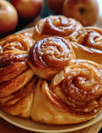 Delicious homemade Apple Cinnamon Brioche loaf with fragrant apples and spices