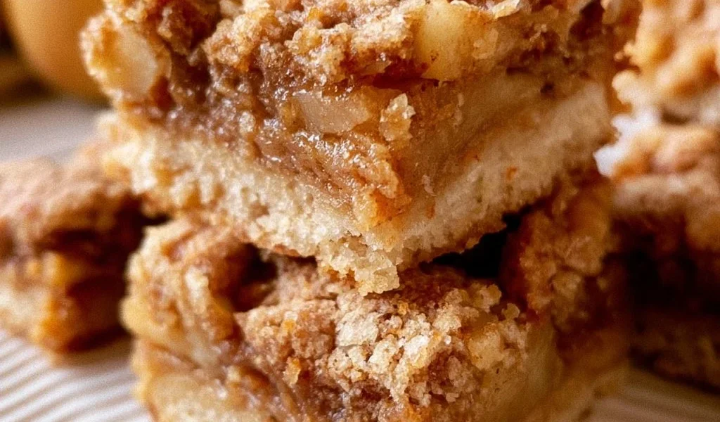 Barre di mele homemade con ingredienti freschi e naturali