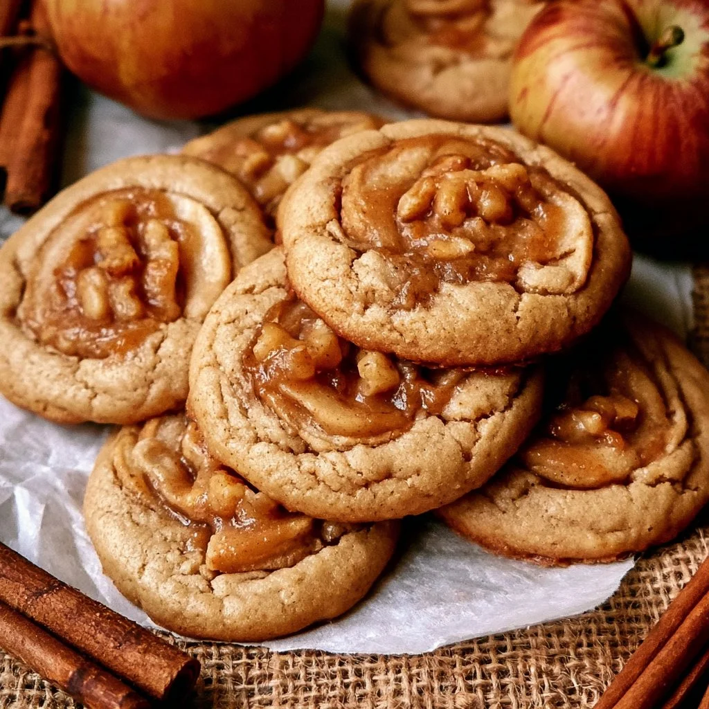 Biscotti di mele freschi e croccanti, perfetti per una merenda golosa