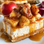 Cheesecake di mele caramellate facile e deliziosa
