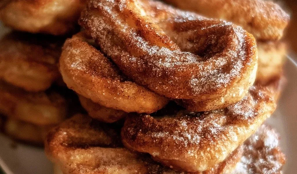 Churros alla cannella appena fritti con zucchero e spezie
