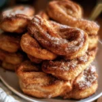 Churros alla cannella appena fritti con zucchero e spezie